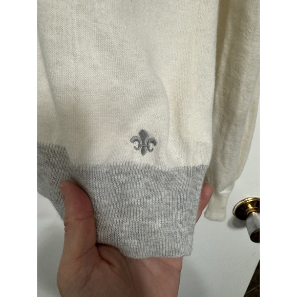 Club Monaco Mens V Neck Cashmere Blend Sweater Medium - Picture 4 of 11